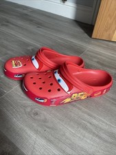 Lightning mcqueen crocs for sale  NORWICH