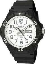 Relógio masculino Casio MRW-210H-7A estilo mergulhador display analógico quartzo preto comprar usado  Enviando para Brazil