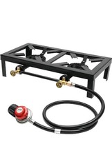 Double burner gas for sale  TAMWORTH