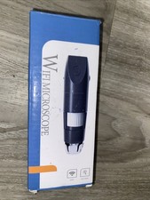 Microscópio digital Wi-Fi sem fio USB câmera de inspeção preta no pacote com reposição, usado comprar usado  Enviando para Brazil