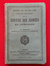 Manuel service armées d'occasion  Béziers