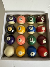 Pool balls pool for sale  HORSHAM