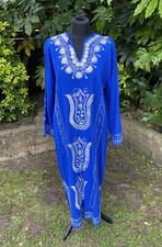 Royal blue kaftan for sale  LYTHAM ST. ANNES