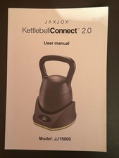 Kettlebell digital ajustável JAXJOX Connect somente manual do usuário!!! comprar usado  Enviando para Brazil