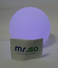 Mr. Go LED bola de luz de humor RGB mudança de cor lâmpada recarregável controle remoto  comprar usado Mr. Go LED bola de luz de humor RGB mudança de cor lâmpada recarregável controle remoto  comprar usado  Enviando para Brazil