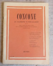Concone lezioni vocalizzi usato  Acquaviva Picena