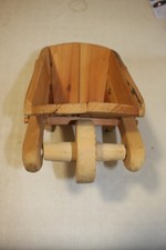 Carriola legno costruita usato  Vercana