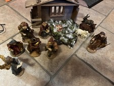 Weihnachtskrippe krippenstall gebraucht kaufen  Remchingen