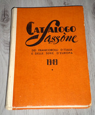 Catalogo sassone 1949 usato  Genova