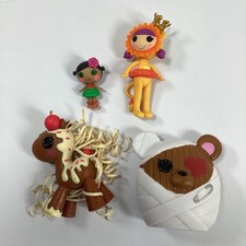 Mini lote Lalaloopsy Kiwi Tiki Wiki boneca leão covarde pônei mocha solavancos urso de estimação comprar usado  Enviando para Brazil