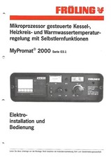 Fröling bedienungsanleitung h gebraucht kaufen  Sangerhausen