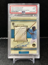 2022 Super Glow - #JR Julio Rodriguez - Opal Patch Auto - PSA 9 comprar usado  Enviando para Brazil