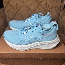 Tênis de corrida feminino ASICS Gel Nimbus 26 azul tamanho 7.5 excelente estado! comprar usado  Enviando para Brazil