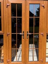 upvc door brown for sale  CHELMSFORD