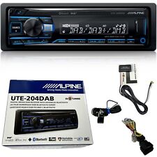 Autoradio alpine ute204dab usato  Pavia