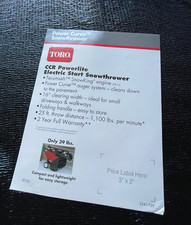Toro advertising piece for sale  Appleton