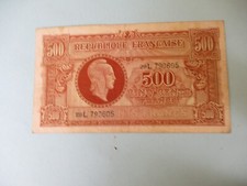 Billet rebublique francaise d'occasion  Broglie