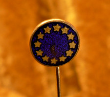 Europa flagge goldene gebraucht kaufen  Karben