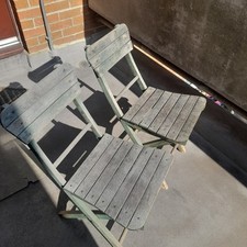 Garden chairs fold for sale  LONDON