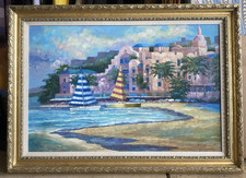 Vintage framed oil for sale  Monroe Township