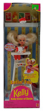 1997 Eatin' Fun Kelly lalka Barbie / Karm mnie Shelly / Mattel 18582, w oryginalnym opakowaniu na sprzedaż  Wysyłka do Poland