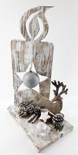 Holz weihnachtsdeko dekoschild gebraucht kaufen  Frohburg