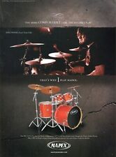 2007 anuncio impreso de Mapex M Birch Rock kit de batería con Mike Novak Every Time I Die segunda mano  Embacar hacia Argentina