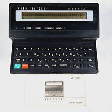 Vintage matrix word for sale  WORTHING
