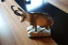 Schöne handgeschnitzte gämse gebraucht kaufen  Hinterschmiding