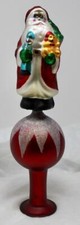Red glass santa for sale  Grove City