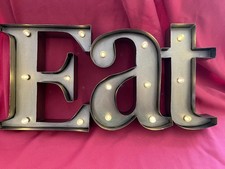 Eat lighted metal for sale  Chicago