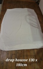Housse matelas blanche d'occasion  Bas-en-Basset