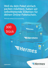 300 hermes versandetiketten gebraucht kaufen  Berlin