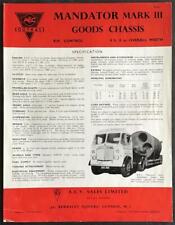 Aec mandator iii for sale  LEICESTER