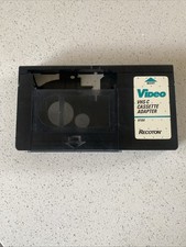 Adaptador cassete Recoton vintage vídeo VHS-C V164 - 4" x 1" x 7,5" comprar usado  Enviando para Brazil