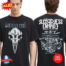 Novo!!! Camiseta Lacuna Coil Sleepless Empire Summer Camps 2025 comprar usado  Enviando para Brazil