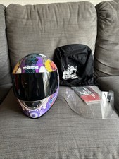Capacete feminino Speed & Strength SS1100 - Flower Power pequeno comprar usado  Enviando para Brazil