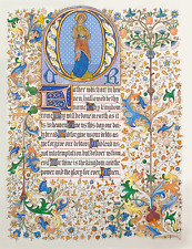 Book hours illuminated for sale  TWICKENHAM