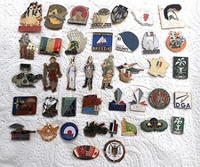 Lot pin militaire d'occasion  Menucourt