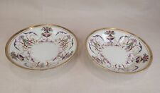 Old porcelain saucers d'occasion  Expédié en Belgium