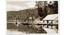 Suttle Lake, OU doca de barco, barcos e casa de barco início dos anos 1920-30 não publicado comprar usado  Enviando para Brazil