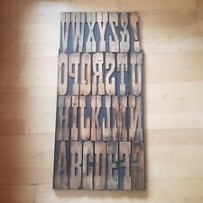 Huge wooden letterpress for sale  LONDON