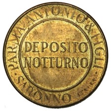 Italia saronno gettone usato  Lodi