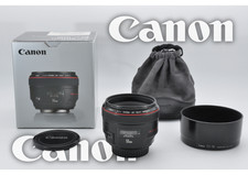 Lente Canon EF 50mm F/1.2 L USM + capô na CAIXA [em perfeito estado] forma Japão ≡R7329, usado comprar usado  Enviando para Brazil