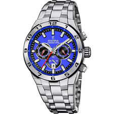 Relógio Festina F20670/3 Azul Man 44,5 mm aço inoxidável, usado comprar usado  Enviando para Brazil