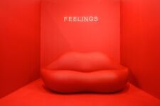 Red lips sofa for sale  Richmond