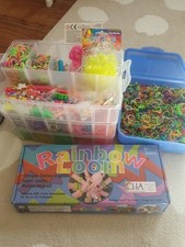 Loom bands gummibänder gebraucht kaufen  Hamburg