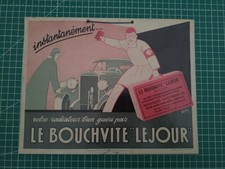 Rare carton publicitaire d'occasion  Sagy
