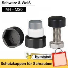 Schutzkappen für Schrauben Schraubenkappe Abdeckkappe Sechskantschraube M4 - M20 comprar usado  Enviando para Brazil