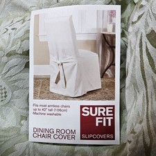 Slipcover chair long for sale  Windsor